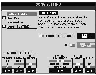 YAMAHA PSR-S910 - Sélection instantanée des écrons — Direct Access - 2