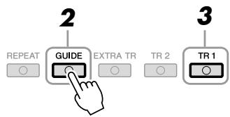 YAMAHA PSR-S910 - Entrainement sur la partie à main droite (fonction Guide) - 1