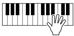 YAMAHA PSR-S910 - Utilisation de la molette de variation de ton - 2