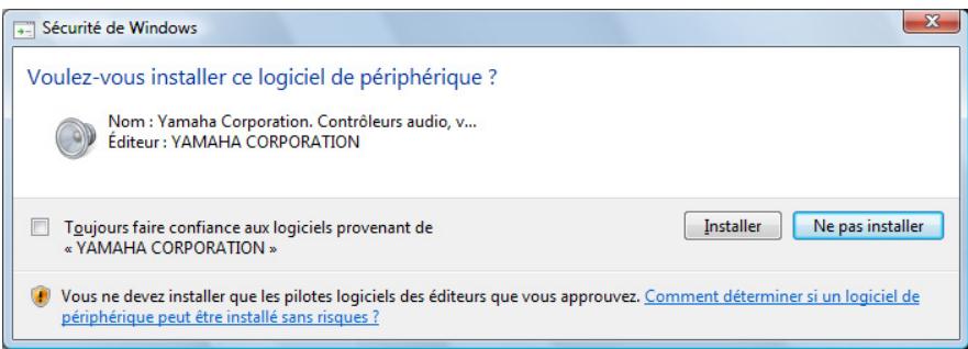 YAMAHA USB-MIDI DRIVER - Lorsque la fenêtre « Bienvenue dans l'assistant InstallShield Wizard de Yamaha USB-MIDI Driver » s'ouvre, cliquez sur [Suivant]. - 3