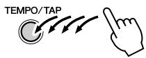 YAMAHA YPT-220 - Tap Start (Début par tapotement) - 1