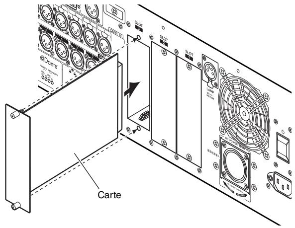 YAMAHA CL-3 - Installation d'une carte en option - 2