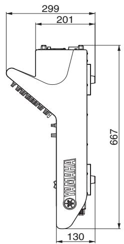 YAMAHA CL-3 - Dimensions - 3