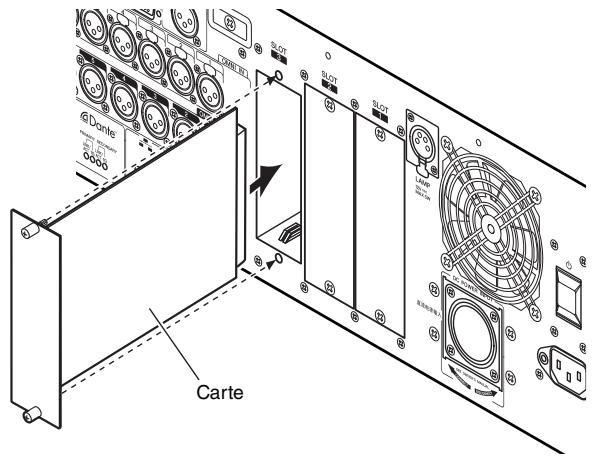 YAMAHA CL5 - Installation d'une carte en option - 2