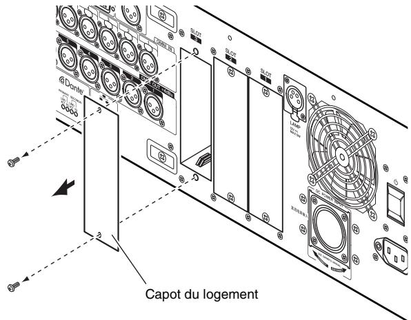 YAMAHA CL5 - Installation d'une carte en option - 1