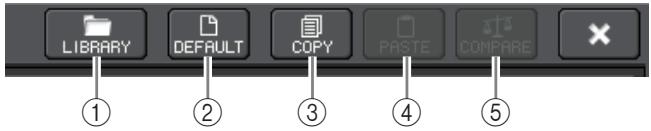 YAMAHA CL5 - Utilisation des touches outils - 1