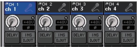 YAMAHA CL5 - Utilisation de la section Centralogic (paramétrage de huit canaux) - 2