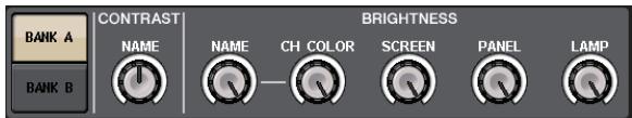 YAMAHA CL5 - Réglage de la luminosité de l'écran tactile, des voyants, de l'affichage des noms de canaux et des lampes - 1