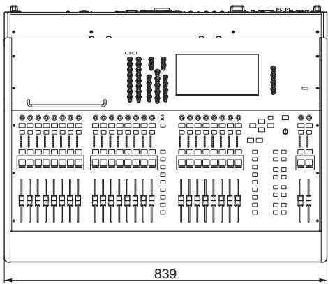 YAMAHA CL5 - Dimensions - 3