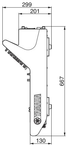YAMAHA CL5 - Dimensions - 2