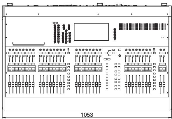 YAMAHA CL5 - Dimensions - 1