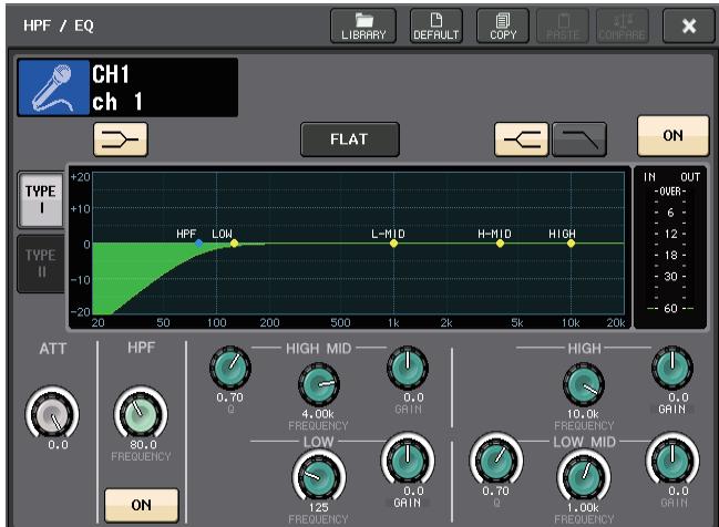 YAMAHA CL5 - Fenêtres contextuelles - 1