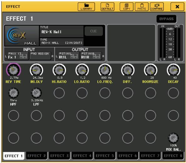 YAMAHA CL5 - Application d'effets - 9