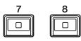 YAMAHA CL5 - Touches user defined keys [1]-[16] - 3