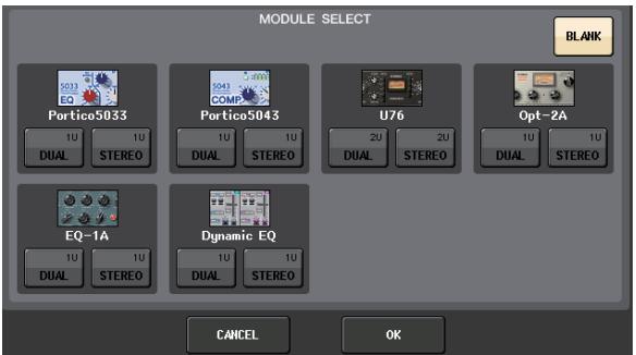 YAMAHA CL5 - Insertion d'un processeur Premium Rack - 4