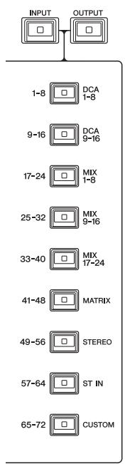 YAMAHA CL5 - Utilisation de la section Centralogic (paramétrage de huit canaux) - 1