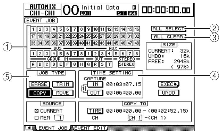 YAMAHA DM 1000 - Page "Event Job" - 1