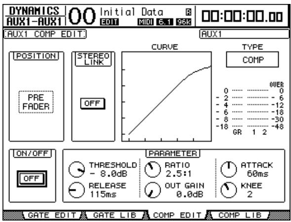 YAMAHA DM 1000 - Paramètres Comp - 1