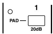 YAMAHA DM 1000 - - Commutateurs PAD - 1