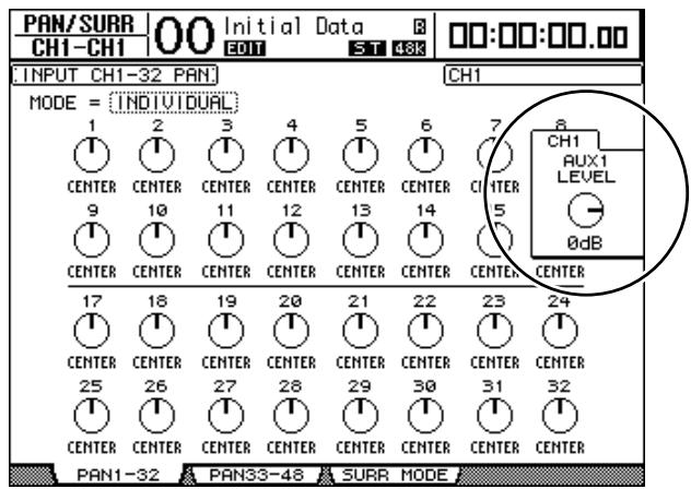 YAMAHA DM 1000 - Réglage avec les encodeurs - 1