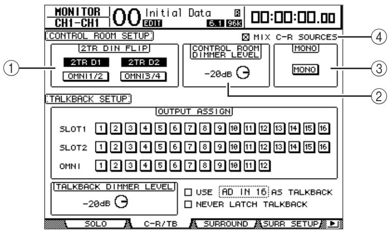 YAMAHA DM 1000 - Ecoute avec Control Room Monitor - 1