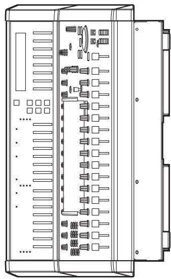 YAMAHA DM 1000 - Dimensions avec le MB1000 et les SP1000 installés: - 2