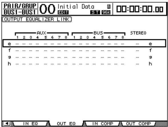YAMAHA DM 1000 - - Page "Out EQ" - 1