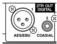 YAMAHA DM 1000 - - Connecteurs 2TR OUT DIGITAL - 1