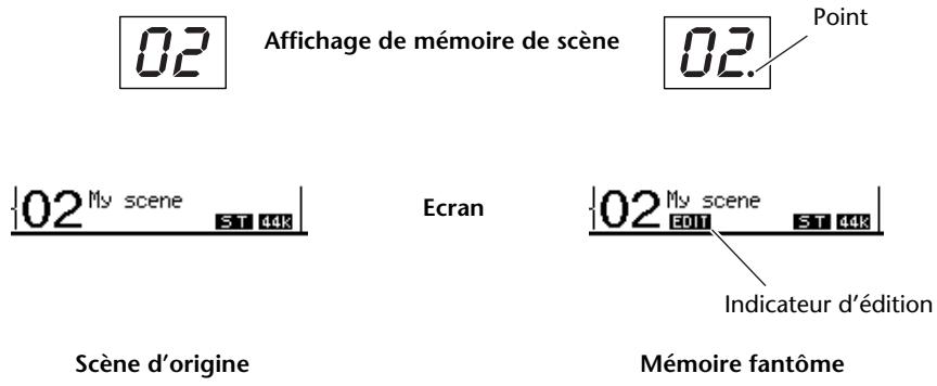 YAMAHA DM 1000 - Mise à jour automatique de la mémoire de scene (Auto Update) - 1