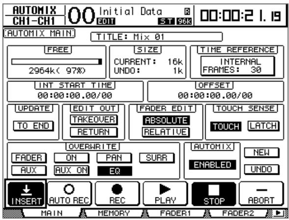 YAMAHA DM 1000 - Utilisez les touches du curseur pourCHOISIR le bouton YES et appuyez sur [ENTER]. - 1