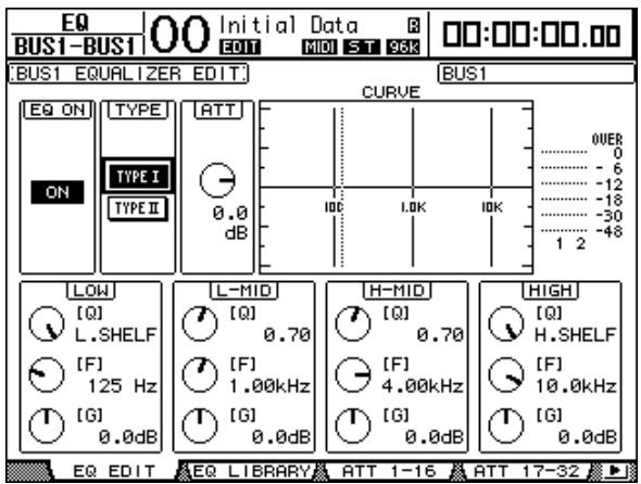 YAMAHA DM 1000 - Egalisation de la sortie stéreo et des bus - 1