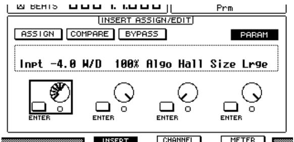 YAMAHA DM 1000 - Appuyez sur la touche [ENTER] pour afficher les paramètres. - 1
