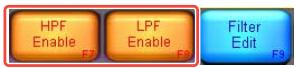 YAMAHA MY8-LAKE - Écran HPF/LPF (Mode Mesa uniquement) - 1
