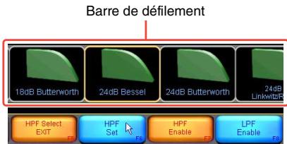 YAMAHA MY8-LAKE - Écran HPF/LPF (Mode Mesa uniquement) - 4