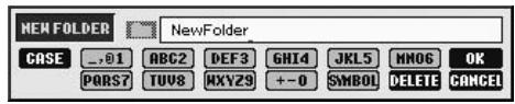 YAMAHA PSR-S950 - Press the [7 ▼] (FOLDER) button. - 1