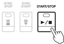 YAMAHA PSR-S950 - Press the [START/STOP] button to stop Style playback. - 1