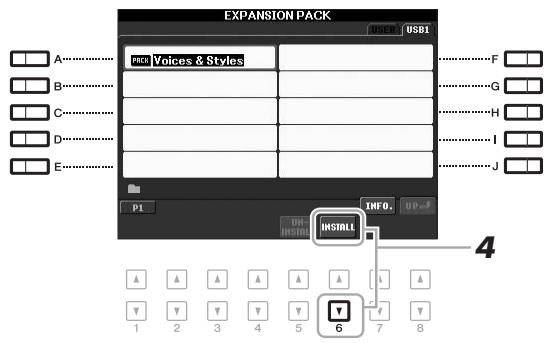 YAMAHA PSR-S950 - Installing an Expansion Pack - 1