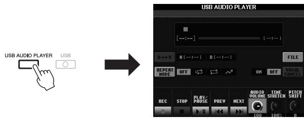 YAMAHA PSR-S950 - For audio files: - 1