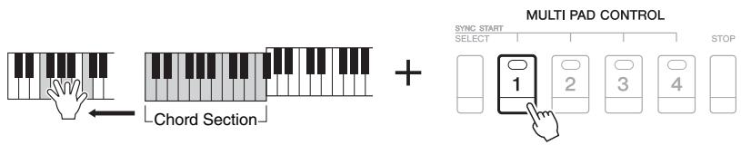 YAMAHA PSR-S950 - Using Chord Match - 1
