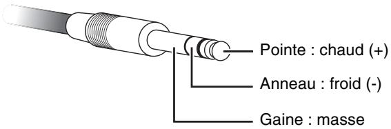 YAMAHA HS8/HS7/HS5/HS8S - Connecteurs de type jack - 1