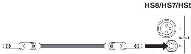 YAMAHA HS8/HS7/HS5/HS8S - Cables recommends - 2