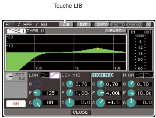 YAMAHA LS9-16/LS9-32 - Bibliothèque EQ - 1