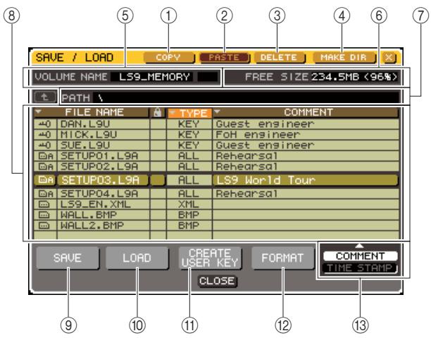 YAMAHA LS9-16/LS9-32 - - Edition de fichiers - 2