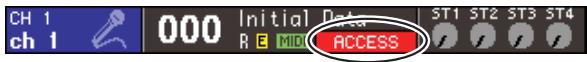 YAMAHA LS9-16/LS9-32 - Consultation de la mémoire interne durant une opération de scene ou de stockage sur la mémoire USB - 1