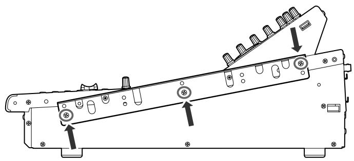 YAMAHA LS9-16/LS9-32 - Fixation du kit de montage en rack RK1 (vendu séparément) - 3