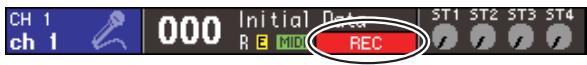 YAMAHA LS9-16/LS9-32 - Enregistrement sur la mémoire USB en cours - 1