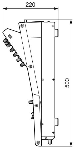 YAMAHA LS9-16/LS9-32 - Dimensions - 2