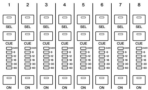 YAMAHA LS9-16/LS9-32 - A propos de la couche de faders personalisée - 4