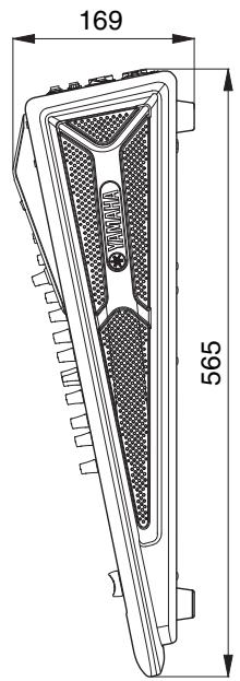 YAMAHA MGP32X/MGP24X - Dimensions - 2