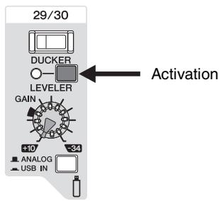 YAMAHA MGP32X/MGP24X - Utilisation de la fonction leveler - 1
